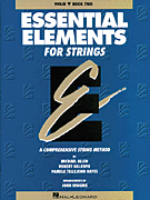 Essential Elements for Strings, Book 2 Violin string method book cover